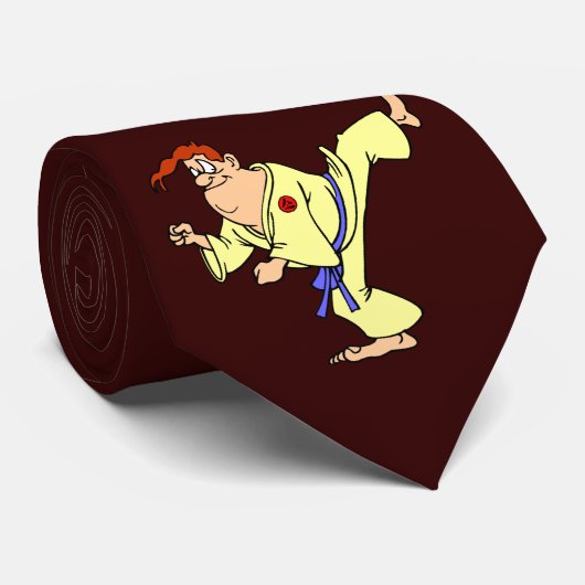 Karate-Experte Krawatte (Gerollt)