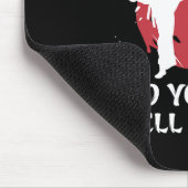 Karate Fighter Boy Youth Men Japanese Martial Arts Mousepad (Ecke)