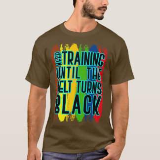 Karate Fighter Geschenk Black Belt Karate T-Shirt
