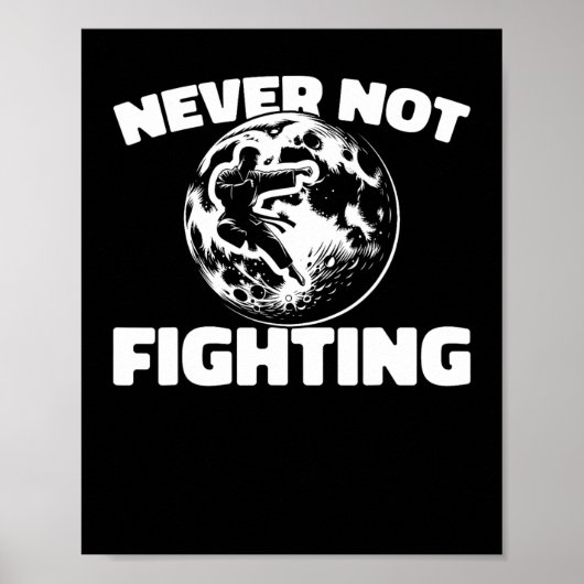 Karate - Fighter Martial Arts Karate Poster (Vorne)