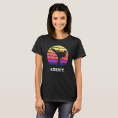 Karate-Figur-Übungstraining T-Shirt (Vorne ganz)
