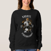 Karate Fox Karate Japan Fighting Sweatshirt (Vorderseite)