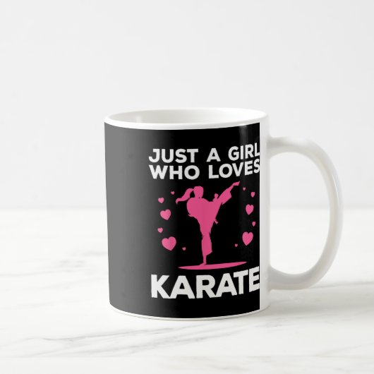 Karate für Frauen Karate Schwarzgürtel Mar Kaffeetasse (Rechts)