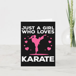 Karate für Frauen Karate Schwarzgürtel Mar Karte