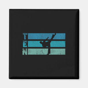 Karate Geburtstag 10 Jahr Taekwondo Junge 10. Magnet