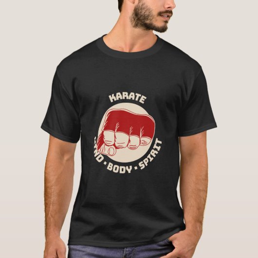 Karate: Geist T-Shirt (Vorderseite)