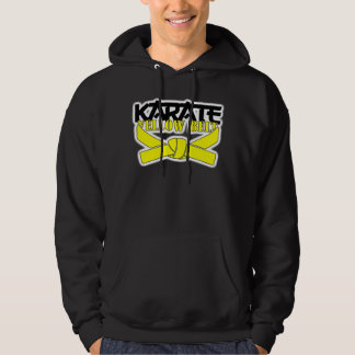 Karate-gelber Gurt Hoodie
