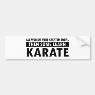 Karate-Geschenkartikel Autoaufkleber