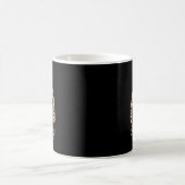 Karate Gigi Boho Regenbogen Lustiges Karate Gigi Kaffeetasse (Mittel)