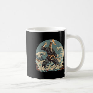 Karate-Giraffen-Motiv Taekwondo Jiu-Jitsu Mma Kaffeetasse