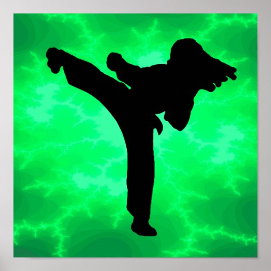 Karate Girl Poster (Vorne)