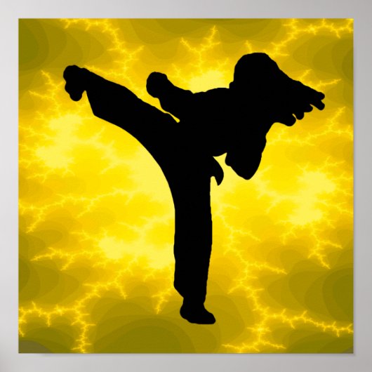 Karate Girl Poster (Vorne)