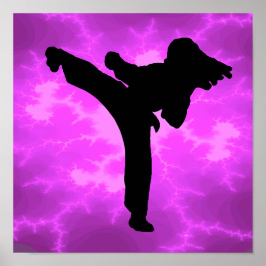 Karate Girl Poster (Vorne)