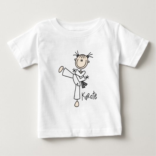 Karate Girl Tshirts und Geschenke (Vorderseite)