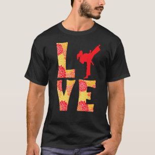 Karate Girls and Women Liebe T-Shirt