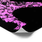 Karate Girls Poster (Ecke)