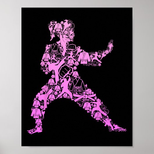 Karate Girls Poster (Vorne)