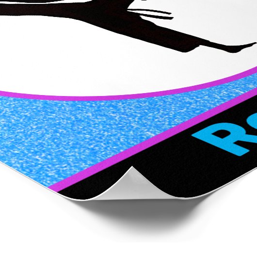 Karate Girls Sparkle Poster (Ecke)