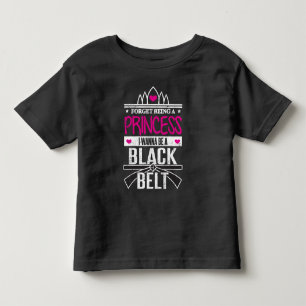 Karate Girls vergessen Prinzessin Seien Sie ein sc Kleinkind T-shirt