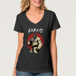 Karate Gorilla Karateka Jungen und Mädchen Karate  T-Shirt