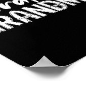 Karate Grandma Appreciation Karate Grandmutter Poster (Ecke)
