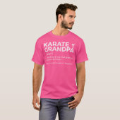 Karate Grandpa Definition T-Shirt (Vorne ganz)