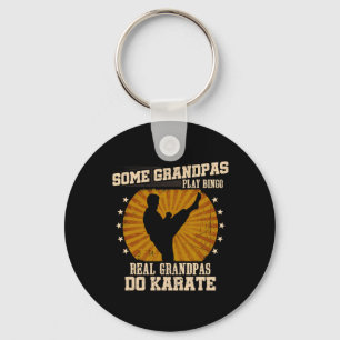 Karate Grandpa Shirt - Real Grandpas Do Karate Schlüsselanhänger