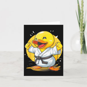 Karate-Gummiente Animal-MMA-Taekwondo-Jiu-Jitsu Karte