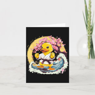 Karate Gummiente Tier Mma Taekwondo Jiu-Jitsu Karte