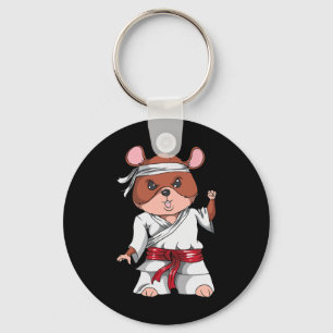Karate Hamster Kickboxing Martial Art Jiu Jitsu Fa Schlüsselanhänger