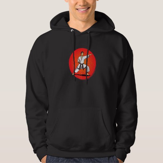 Karate Hoodie (Vorderseite)