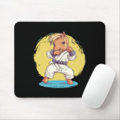 Karate Horse Fighter Martial Arts Fun Mousepad (Mit Mouse)
