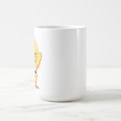 Karate-Huhn-Kaffeetasse Kaffeetasse (Mittel)
