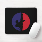 Karate Icon Mousepad (Mit Mouse)