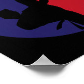 Karate Icon Poster (Ecke)