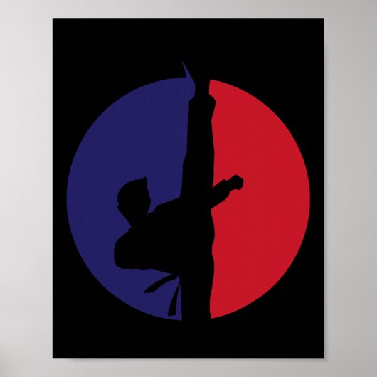 Karate Icon Poster (Vorne)