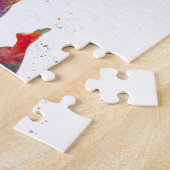 Karate in Aquarellfarbe Puzzle (Seite)