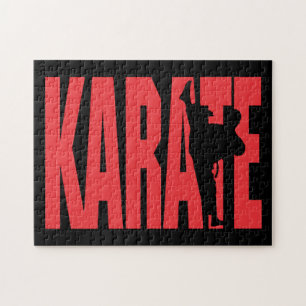 Karate in Red Puzzle