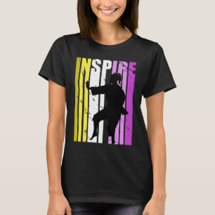 Karate Inspirierte Niedliche Farben Inspirationsmo T-Shirt
