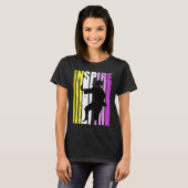 Karate Inspirierte Niedliche Farben Inspirationsmo T-Shirt (Vorne ganz)