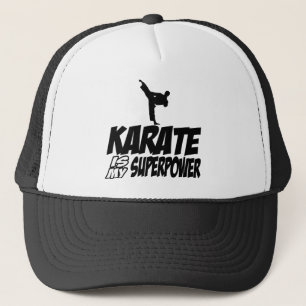 Karate ist meine Supermacht Truckerkappe