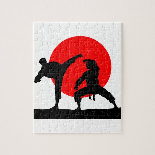 Karate Japan Puzzle (Vertikal)