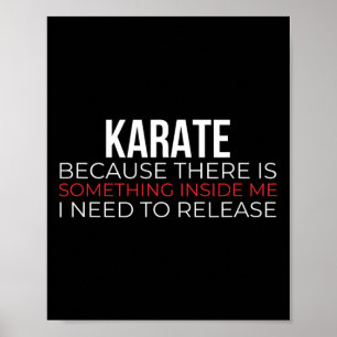 Karate Japanisch Martial Arts Shotokan Martial Art Poster