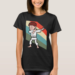Karate Judo Jujutsu Taekwondo Kickboxen Dabbing D T-Shirt