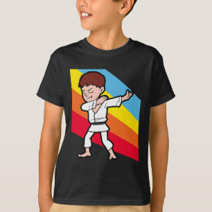 Karate Judo Jujutsu Taekwondo Kickboxen Dabbing D T-Shirt