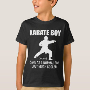 Karate-Junge Lustige Definition Kampfsport-Geschen T-Shirt