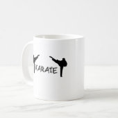 Karate Kaffeetasse (Vorderseite Links)