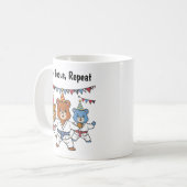 Karate Kaffeetasse (Vorderseite Links)