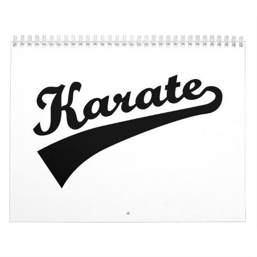 Karate Kalender (Titelbild)
