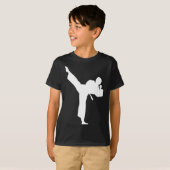 Karate Kämpfer T-Shirt (Vorne ganz)